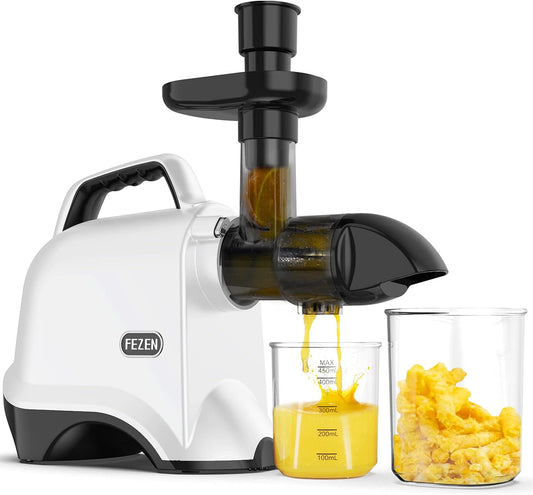 High-Yield Cold Press Juicer - Masticating Style for Optimal Nutrient Benefits