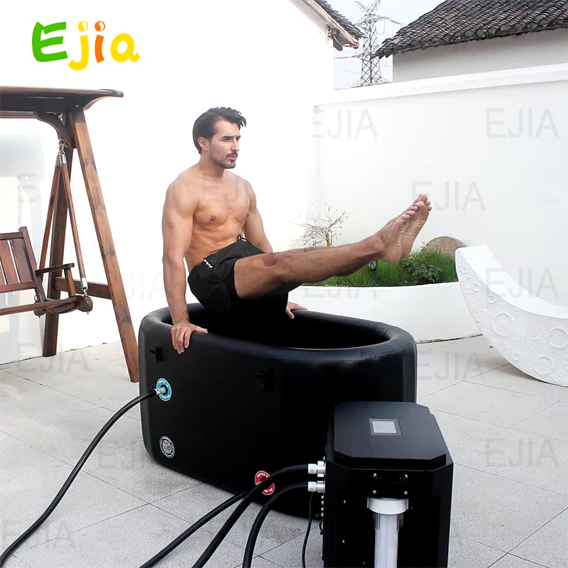 Versatile Inflatable Cold Plunge Tub - Ice Bath for Recovery and Cold Water Therapy