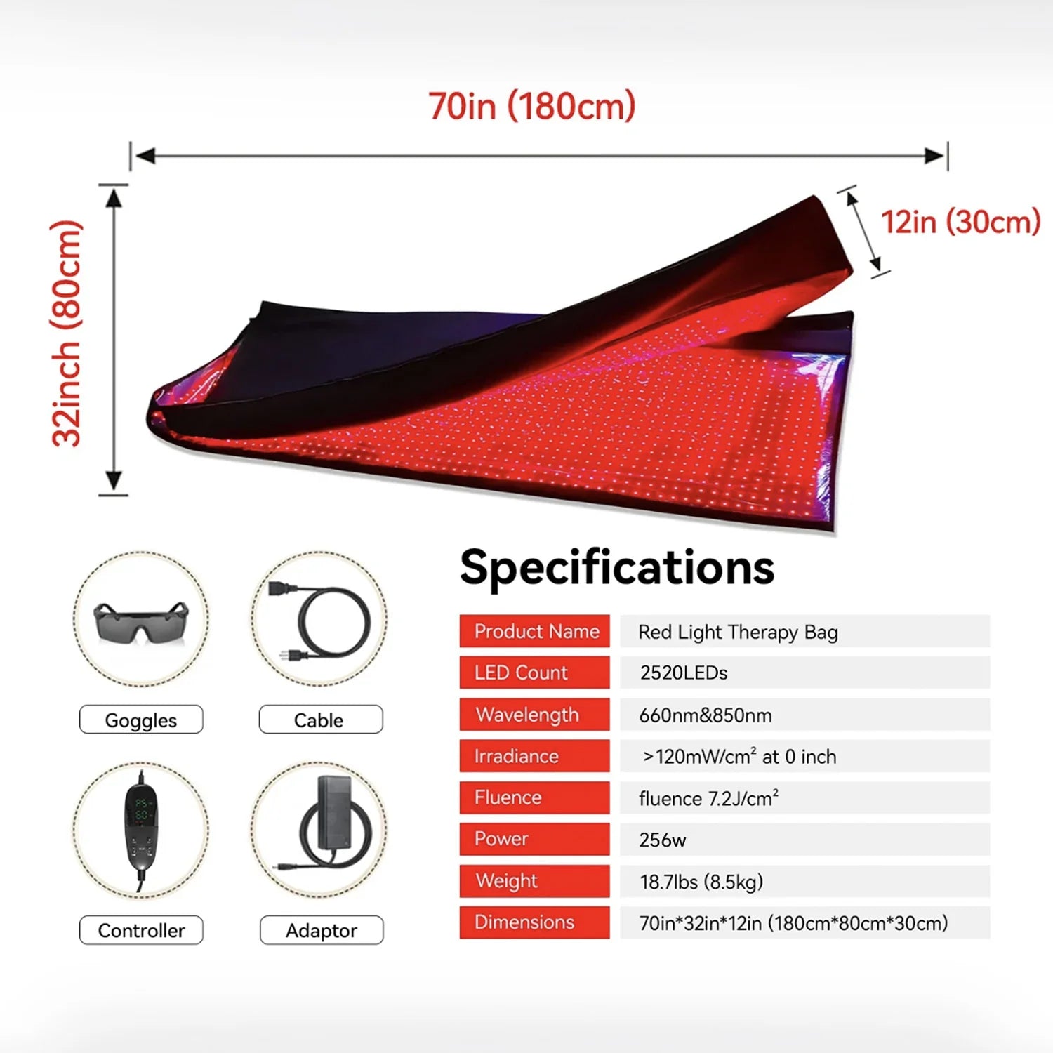 Revitalize Your Body with the Red Infrared Light Therapy Bag